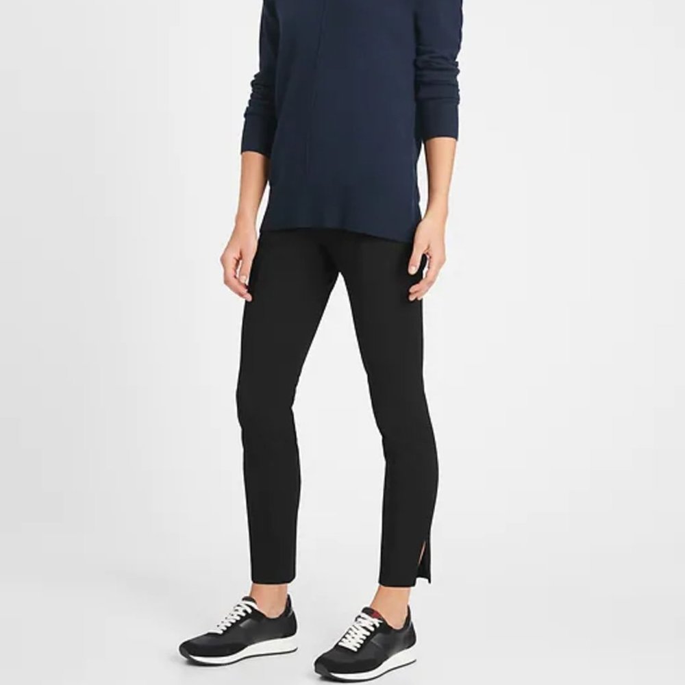 NWT Banana Republic Black High Rise Sloan Leggings
